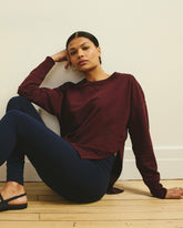 Fiona Side Slit Sweatshirt - Universal Standard