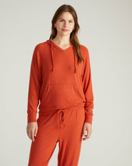 TravelKnit V Neck Hoodie - Universal Standard