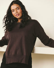 Fiona Side Slit Sweatshirt - Universal Standard