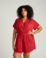 Nora Cross Front Romper - Universal Standard