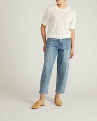 Rosie Pointelle Sweater Top - Universal Standard