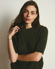 Rosie Pointelle Sweater Top - Universal Standard
