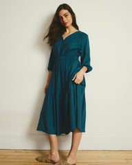 Sorrento Linen Blend Midi Dress - Universal Standard