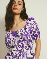 Andrea Peplum Linen Blend Top - Universal Standard