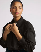 Elbe Stretch Linen Blend Shirt - Universal Standard