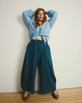 Cosma Barrel Leg Linen Blend Pants - Universal Standard