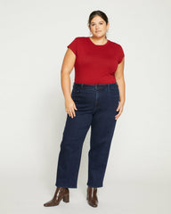 Etta High Rise Straight Leg Jeans 28 Inch - Universal Standard