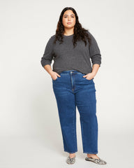 Etta High Rise Straight Leg Jeans 28 Inch - Universal Standard