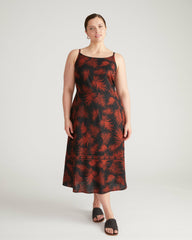 Kuki Linen Blend Midi Dress - Universal Standard