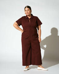 Kate Stretch Cotton Twill Jumpsuit - Universal Standard