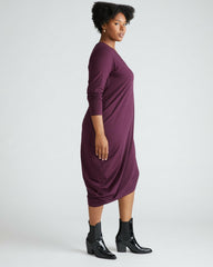Iconic Long Sleeve V-Neck Geneva Dress - Universal Standard