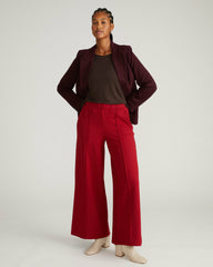 Pam Pintuck Wide Leg Ponte Pants - Universal Standard