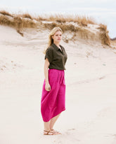 Geneva Linen Blend Skirt - Universal Standard