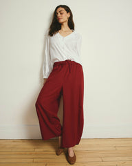 Cosma Barrel Leg Linen Blend Pants - Universal Standard