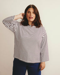 Montauk Breton Stripe Bell Sleeve Top - Universal Standard