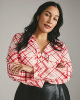 Cooling Stretch Cupro Button-Down Blouse - Universal Standard
