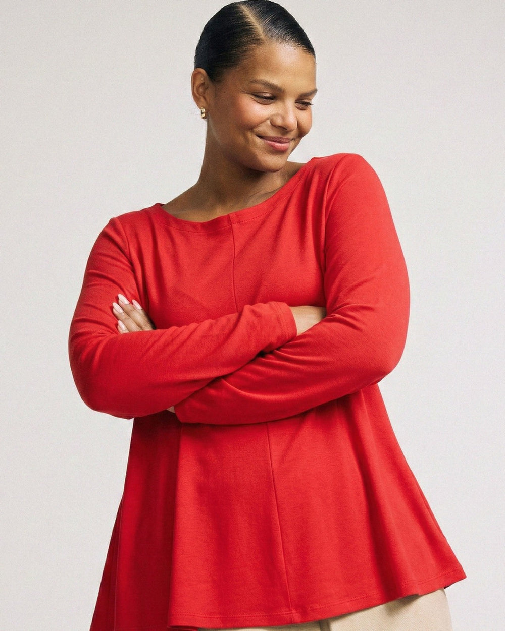 Cassandra Divine Jersey Top - Universal Standard