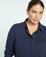 Elbe Popover Liquid Jersey Shirt Classic Fit - Universal Standard