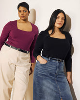 Agatha Liquid Jersey Top - Universal Standard