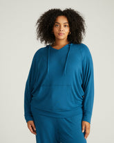 TravelKnit V Neck Hoodie - Universal Standard