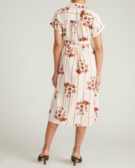 Sandy Stretch Linen Blend Shirtdress - Universal Standard