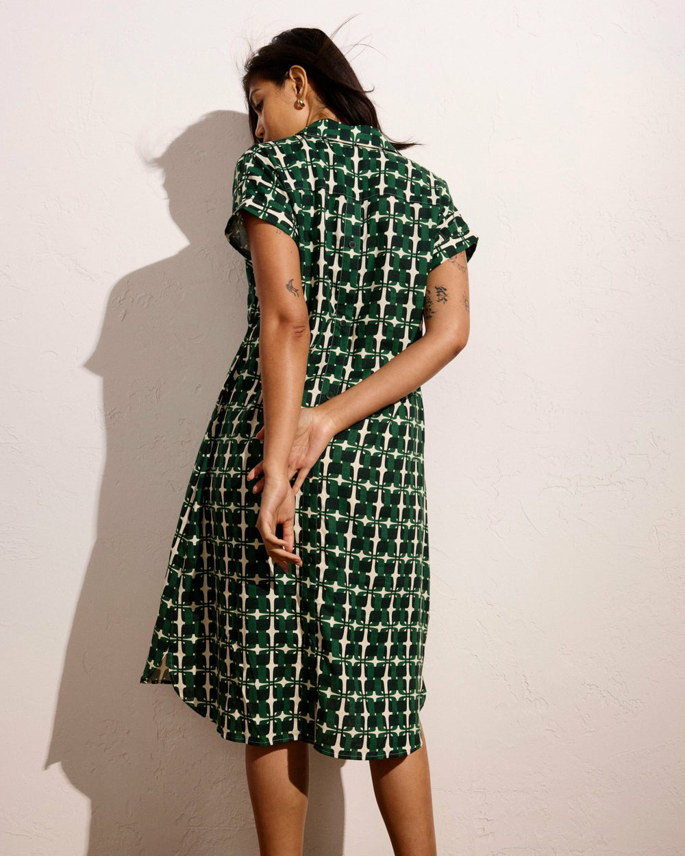 Sunshine Linen Blend Polo Dress - Universal Standard