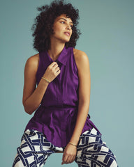 Adelaide Sleeveless Linen Blend Shirt - Universal Standard
