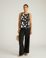 Kuki Sleeveless Linen Blend Top - Universal Standard