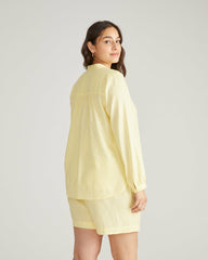 Avalon Linen Blend Blouse - Universal Standard