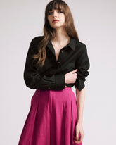 Elbe Popover Stretch Linen Blend Shirt - Universal Standard