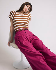 Carey Ribbed Sweetheart Tee - Universal Standard