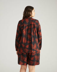 Avalon Linen Blend Blouse - Universal Standard