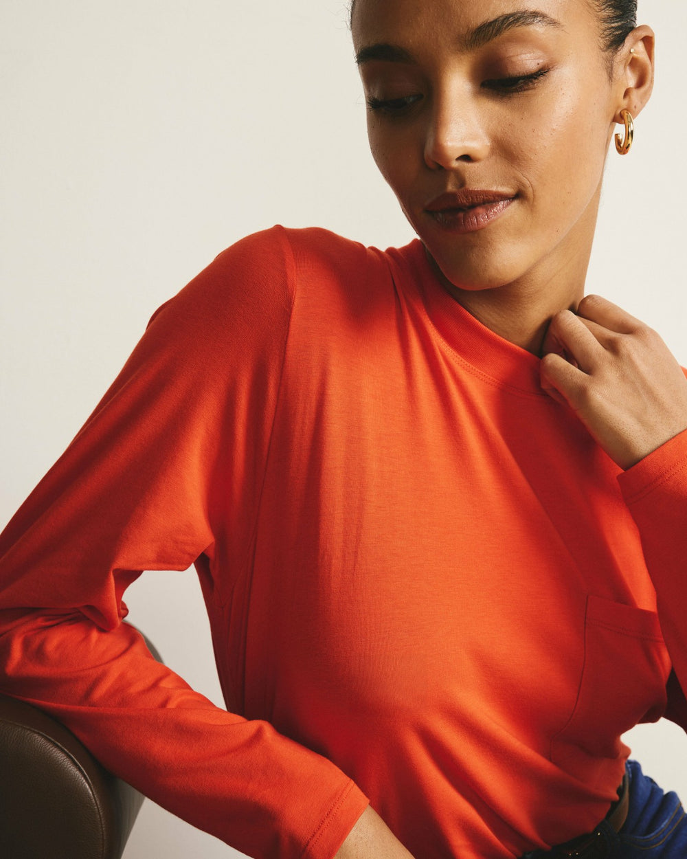 Long Sleeve Garcon Tee - Universal Standard