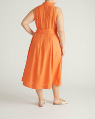 Adelaide Linen Blend Shirtdress - Universal Standard