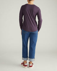 Light-As-Air Long Sleeve Crew Neck Tee - Universal Standard