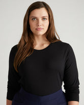 Light-As-Air Long Sleeve Crew Neck Tee - Universal Standard