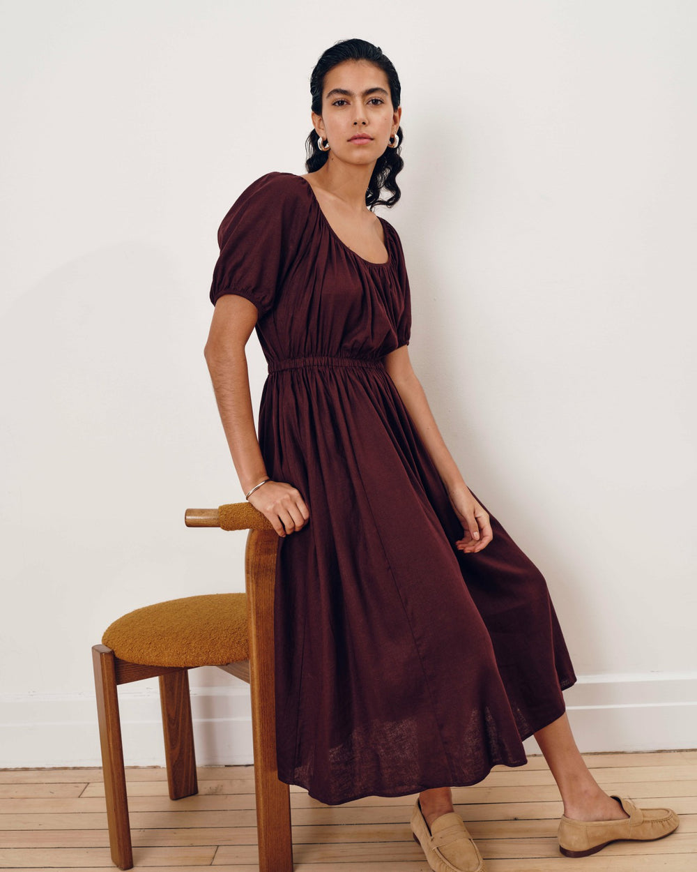 Andrea Linen Blend Dress - Universal Standard