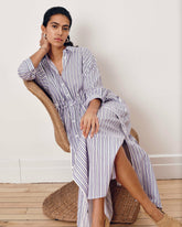 Paros Drawstring Linen Blend Shirtdress - Universal Standard