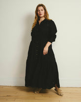 Alix Embroidered Linen Blend Shirtdress - Universal Standard
