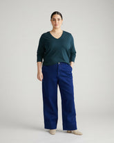 Light-As-Air Long Sleeve V Neck Tee - Universal Standard