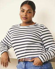 Light-As-Air Long Sleeve Crew Neck Tee - Universal Standard