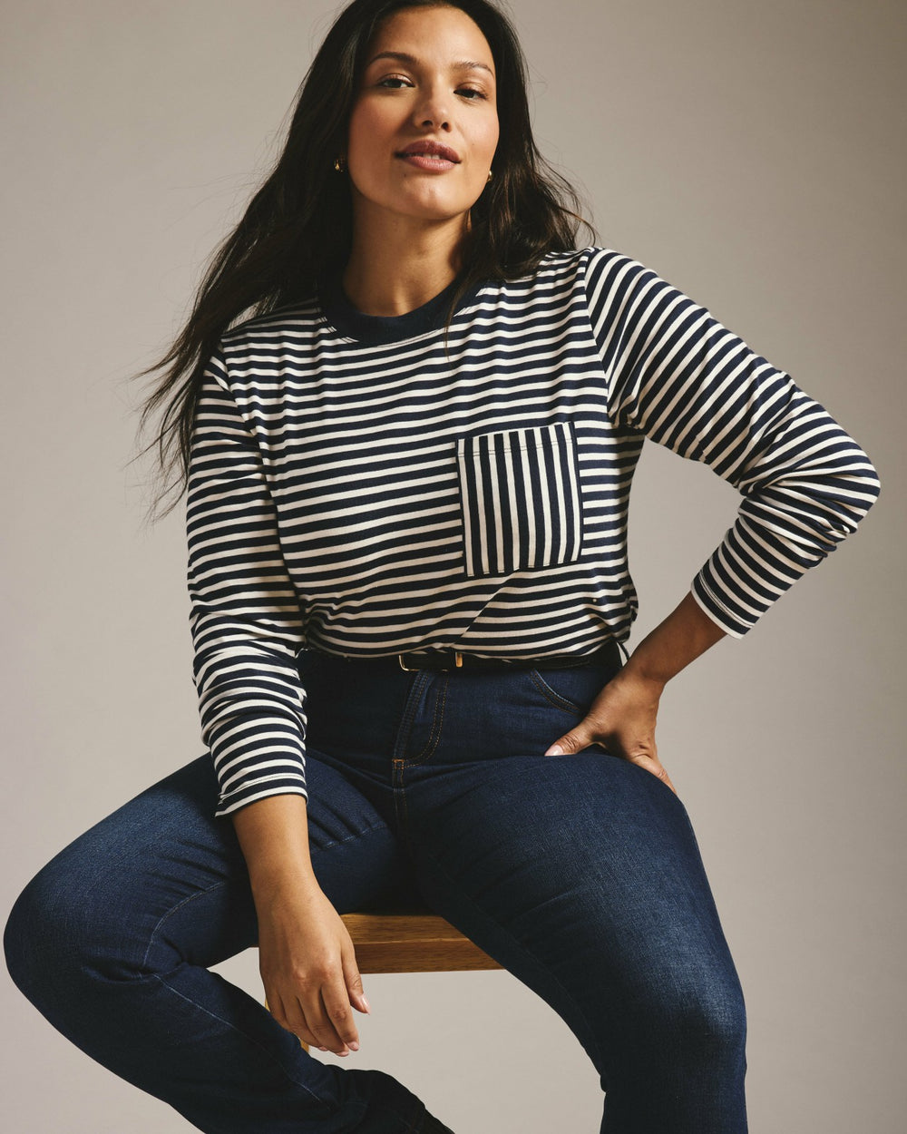 Long Sleeve Garcon Tee - Universal Standard
