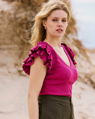 Magnolia Ribbed Top - Universal Standard
