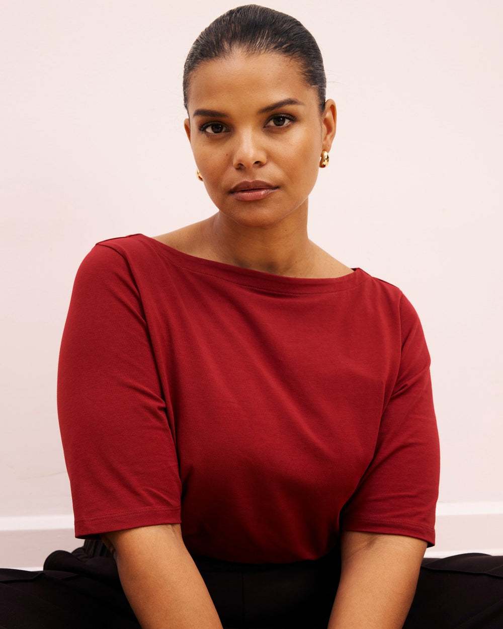 Bella Boatneck Tee - Universal Standard