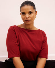 Bella Boatneck Tee - Universal Standard