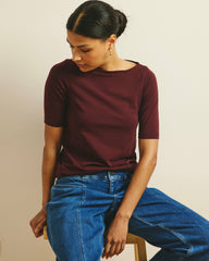 Bella Boatneck Tee - Universal Standard
