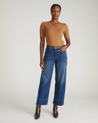 Maia Stovepipe Sleeve V Neck Tee - Universal Standard