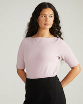 Bella Boatneck Tee - Universal Standard