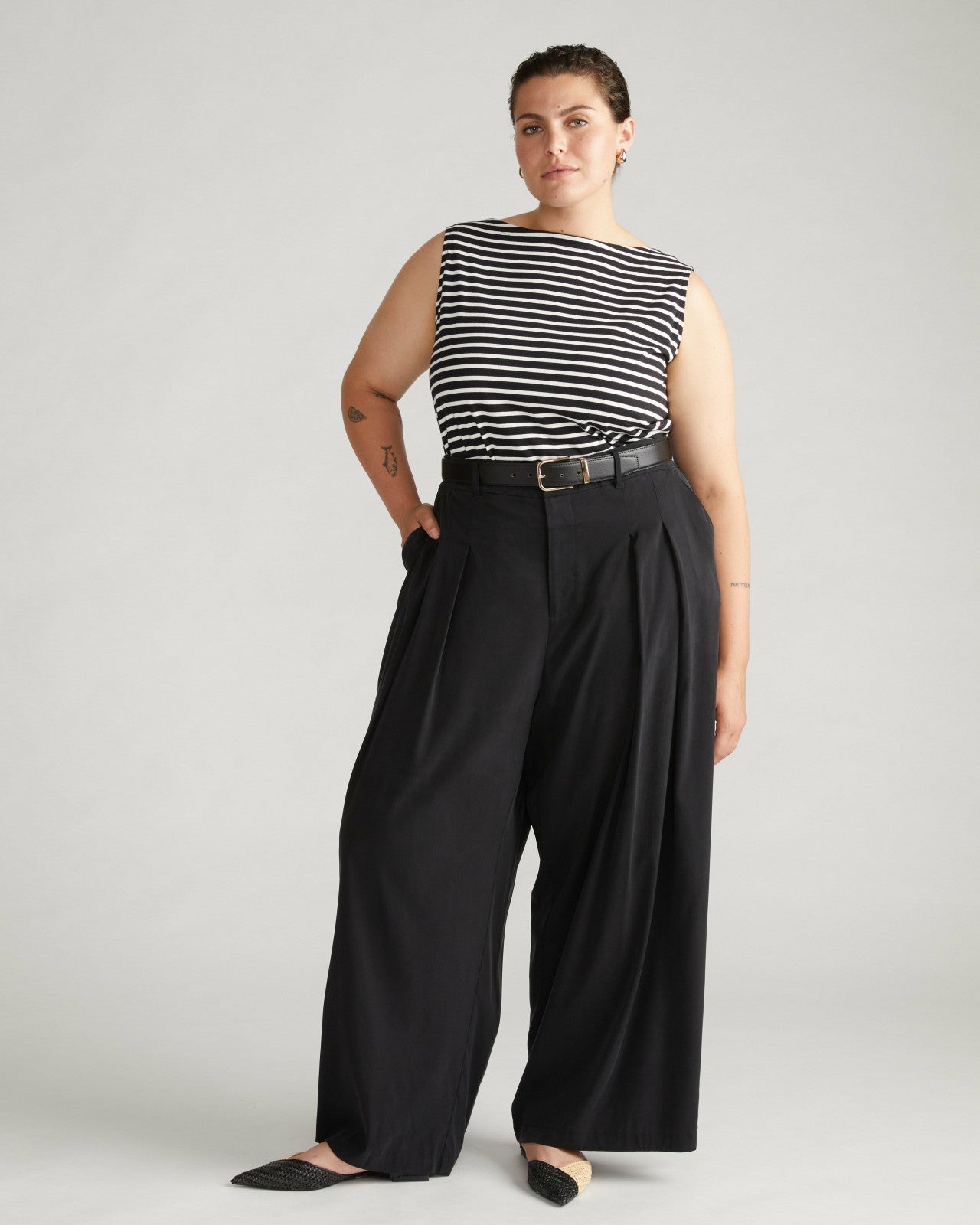 Palais Cooling Cupro Wide Leg Pant - Universal Standard