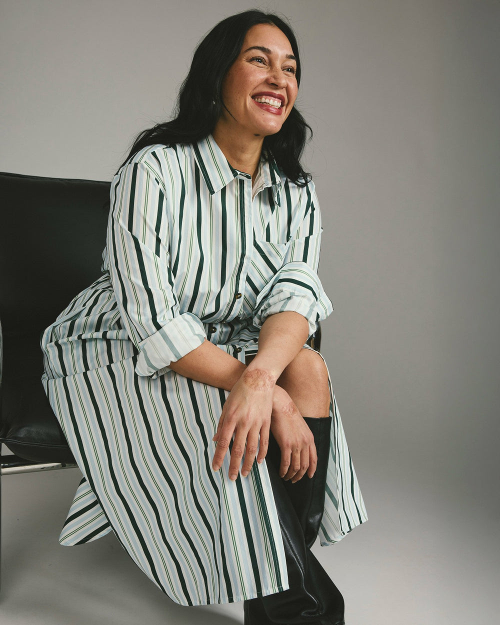 Odeon Stretch Poplin Shirtdress - Universal Standard
